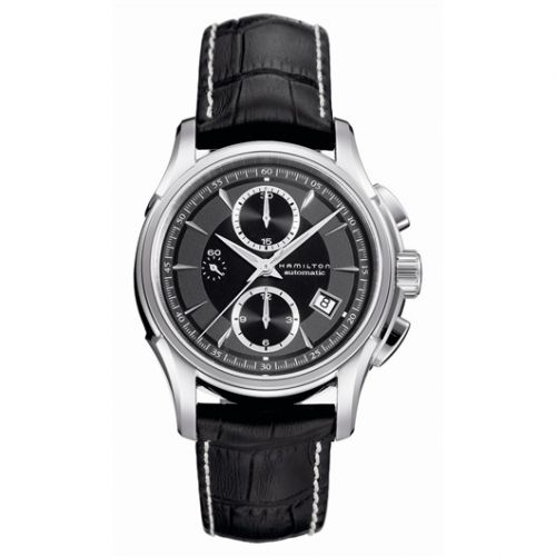 Jazzmaster Automatic Chronograph 42mm Black Dial