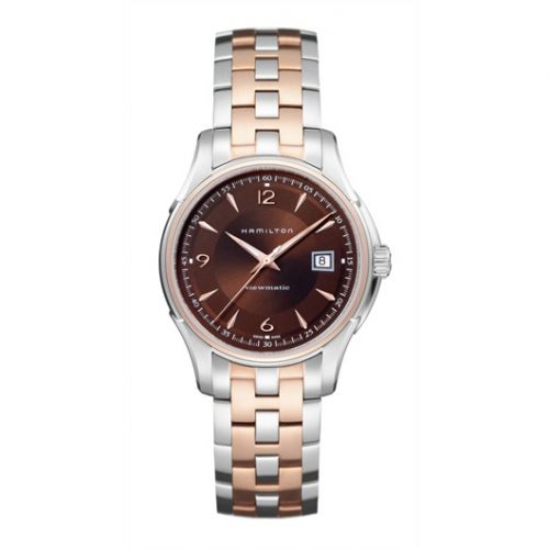 Jazzmaster Viewmatic 40mm Brown Dial Two Tone