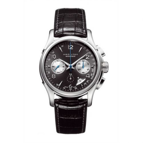 Jazzmaster Automatic Chronograph 42mm Black Dial