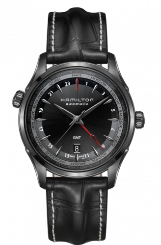 Jazzmaster GMT 42mm PVD /  Black