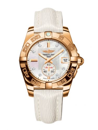 Galactic 36 Automatic Rose Gold / Pearl Diamond / Sahara