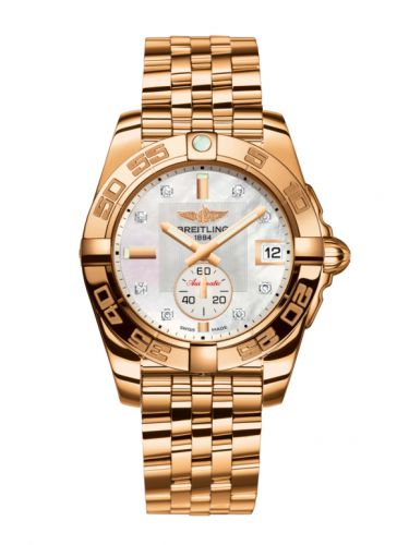 Galactic 36 Automatic Rose Gold / Pearl Diamond / Bracelet