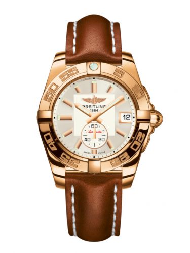 Galactic 36 Automatic Rose Gold / Stratus Silver / Calf