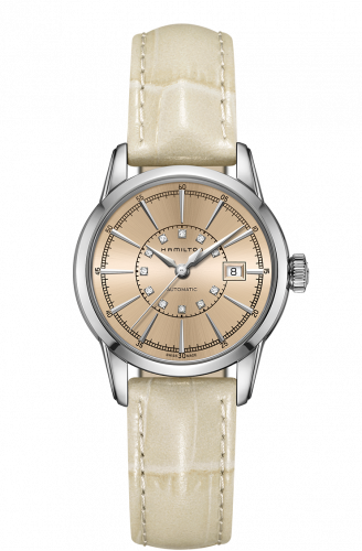 Railroad Lady Automatic Steel / Champagne