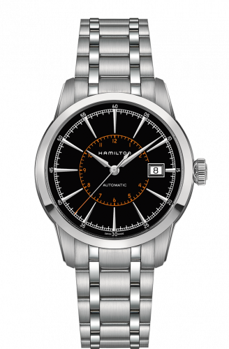 Railroad Automatic Steel / Black / Bracelet