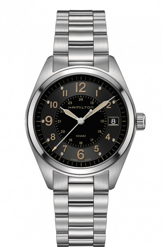 Khaki Field Quartz / Black / Bracelet