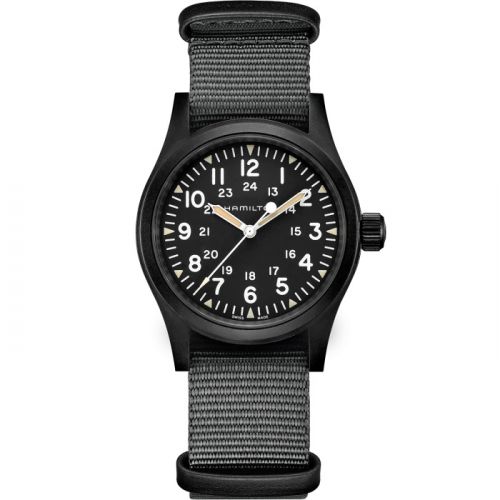 Khaki Field Mechanical 38 PVD / Black