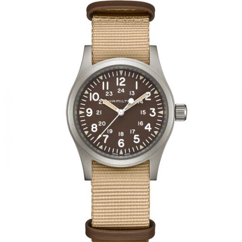 Khaki Field Mechanical 38 Brown