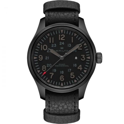 Khaki Field Mechanical 50 PVD / Black