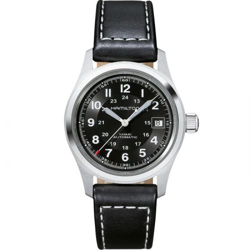 Khaki Field Automatic 38 Stainless Steel / Black