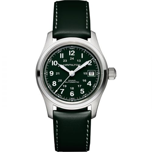 Khaki Field Automatic 38 Stainless Steel / Black