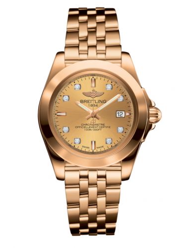 Galactic 32 Sleek Edition Rose Gold / Golden Sun Diamond / Bracelet