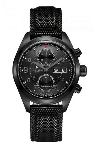 Khaki Field Automatic Chronograph PVD / Black