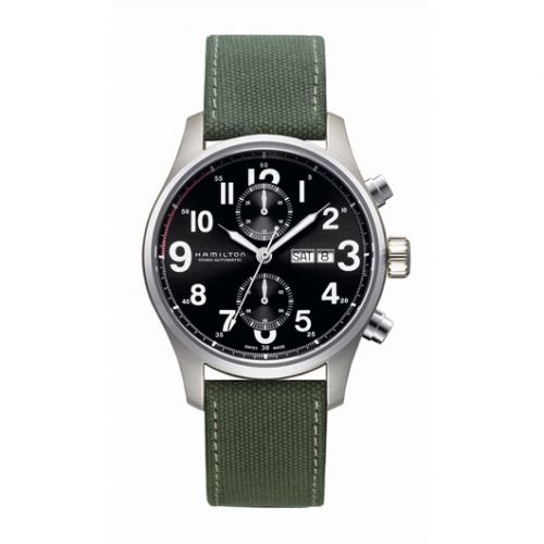 Khaki Officer Auto Chrono