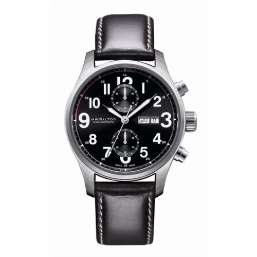 Khaki Officer Auto Chrono