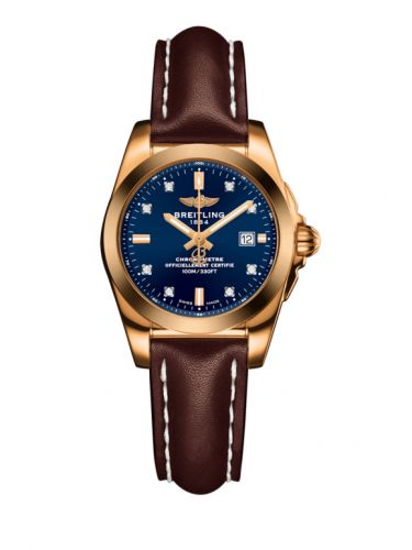 Galactic 29 Rose Gold / Horizon Blue Diamond / Calf