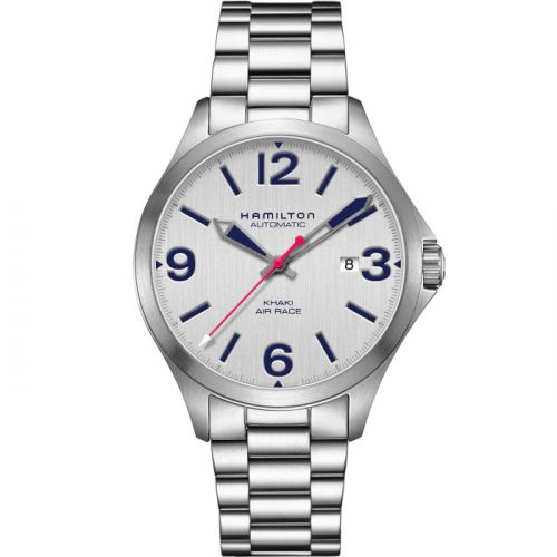 Khaki Aviation Air Race 42 Auto Grey / Bracelet