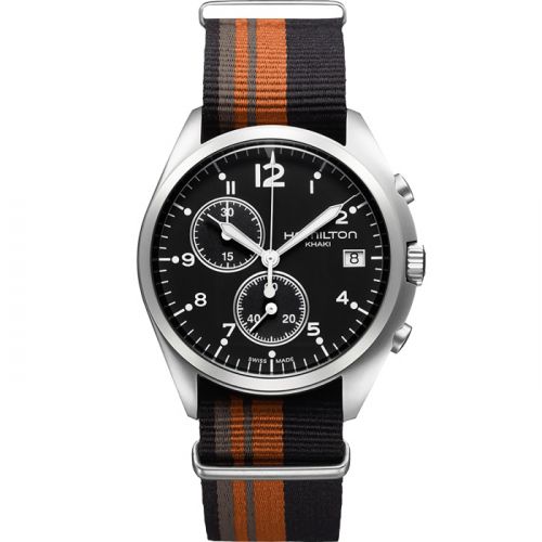 Khaki Pilot Pioneer Chrono Quartz / NATO
