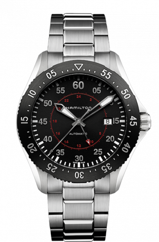 Khaki Pilot GMT Automatic Bracelet