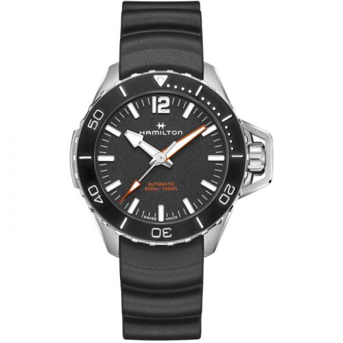 Khaki Navy Frogman Auto 46 Stainless Steel / Black / Rubber