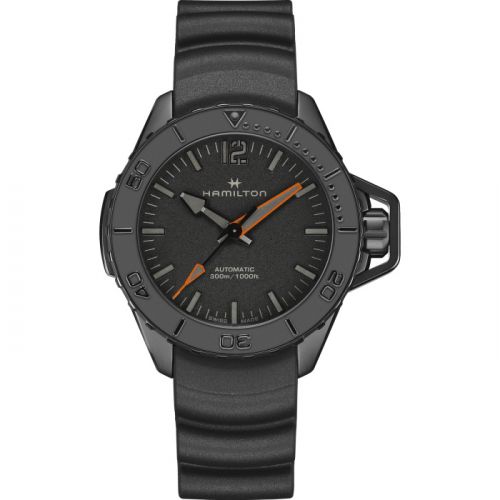Khaki Navy Frogman Auto 46 PVD / Black / Rubber