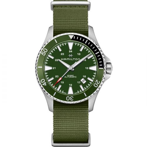 Khaki Navy Scuba Auto Stainless Steel / Green