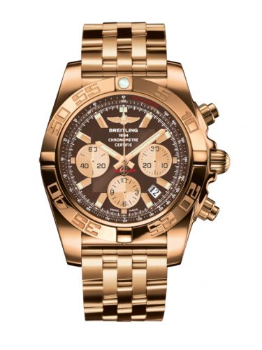 Chronomat 44 Rose Gold / Metallica Brown / Bracelet