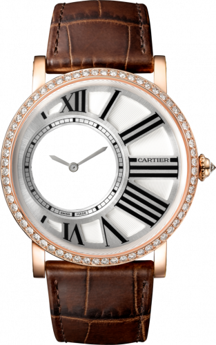 Rotonde de Cartier Mysterious Hour Pink Gold