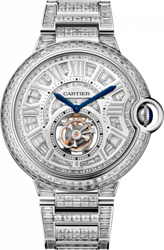Ballon Blue de Cartier 46 Flying Tourbillon White Gold / Diamond / Bracelet