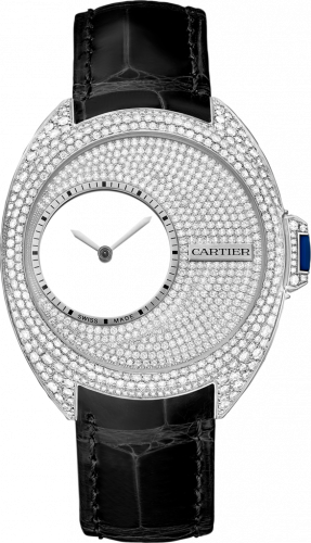 Clé de Cartier 41 Mysterious Hours Palladium / Diamond