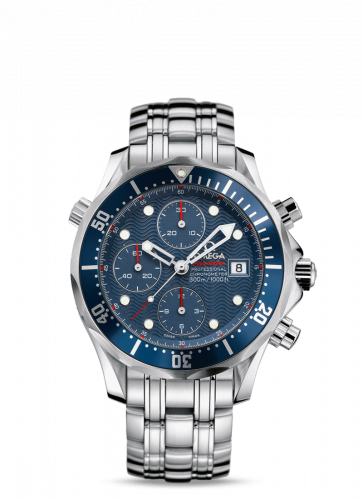 Seamaster Diver 300M Automatic 41.5 Chronograph Stainless Steel / Blue / Bracelet