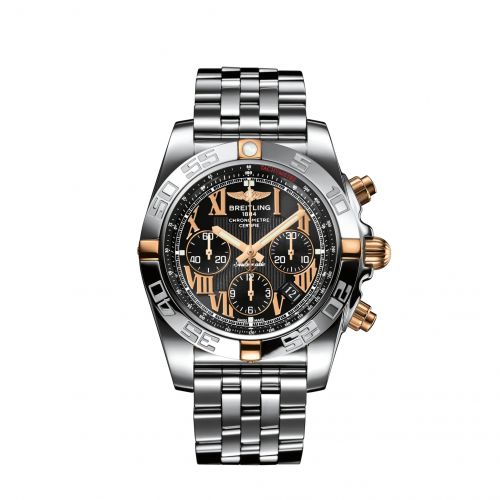Chronomat 44 Stainless Steel / Rose Gold / Black - Roman / Japan Special Edition