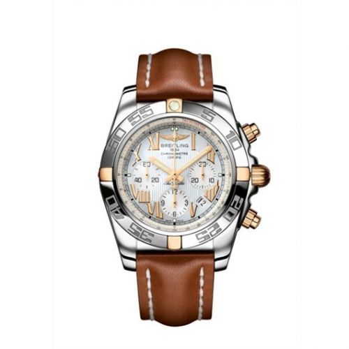Chronomat 44 Stainless Steel / Rose Gold / MOP - Roman