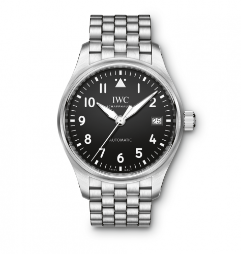 Pilot's Watch 36 Black / Bracelet