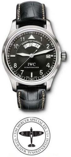 Pilot's Watch Spitfire UTC Platinum / Black / Tim Mercer