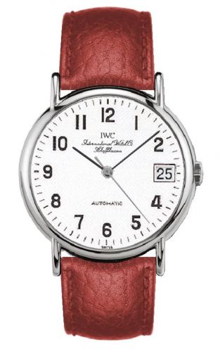 Portofino Automatic Stainless Steel / White - Railroad / Strap