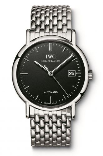 Portofino Automatic / Stainless Steel / Black / Strap