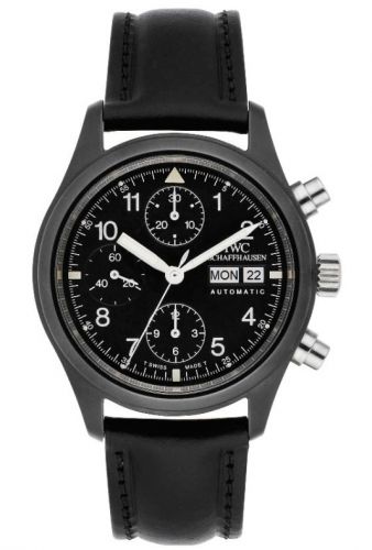 Pilot's Watch Chronograph Ceramic / Italian / Strap