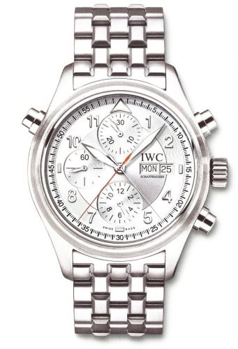 Pilot's Watch Spitfire Double Chronograph Stainless Steel / Silver / English / Bracelet