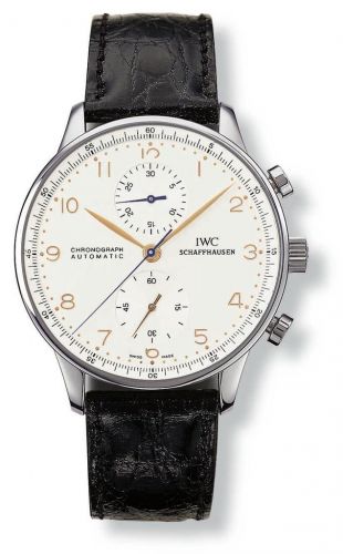 Portuguese Chrono-Automatic Stainless Steel / Silver
