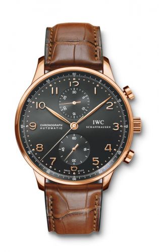 Portuguese Chrono-Automatic Rose Gold / Black