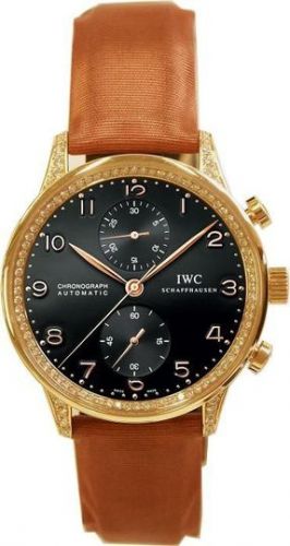 Portuguese Chrono-Automatic Rose Gold / Black / Diamond