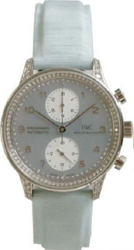 Portuguese Chrono-Automatic White Gold / Blue MOP / Diamond