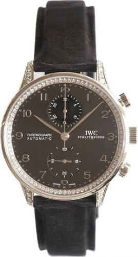 Portuguese Chrono-Automatic White Gold / Black / Diamond