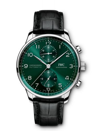 Portugieser Chronograph Stainless Steel / Green