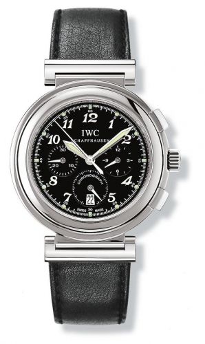 Da Vinci SL Chronograph MecaQuartz Stainless Steel / Black Breguet / Nappa