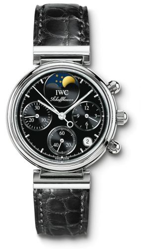 Kleine Da Vinci Stainless Steel / Black / Croco