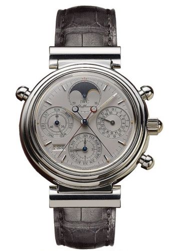 Da Vinci Perpetual Rattrapante Platinum / Silver / English