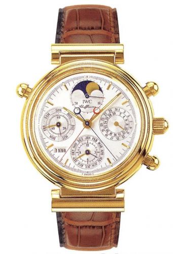 Da Vinci Perpetual Rattrapante Yellow Gold / Silver / Italian