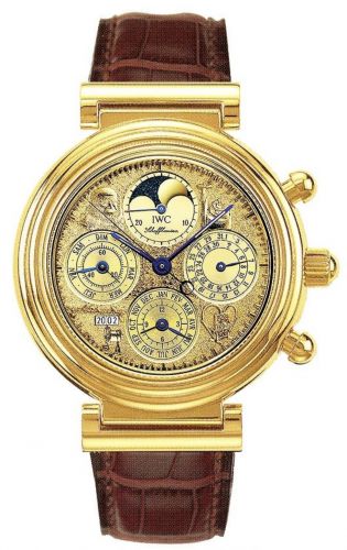 Da Vinci Tourbillon Leonardo Yellow Gold / French